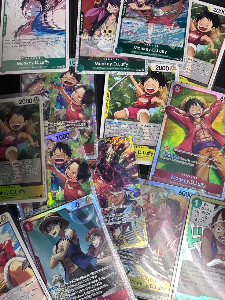 One Piece Single Cards