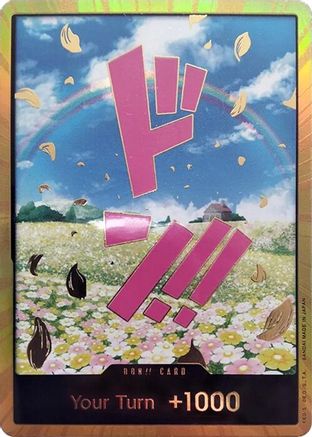 DON!! Card (Rebecca) (Gold)  [Premium Booster -The Best-] Foil