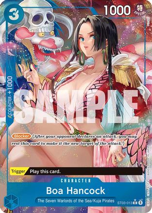 Boa Hancock (ST03-013) (Alternate Art) (ST03-013)  [Premium Booster -The Best-] Foil