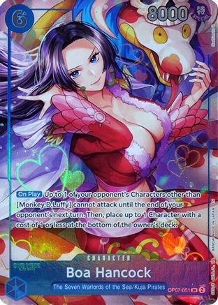 Boa Hancock (Seven Warlords of the Sea Binder Set) (OP07-051)  [One Piece Promotion Cards] Foil