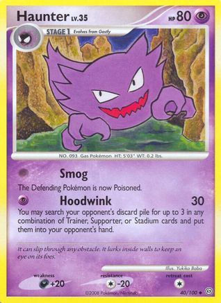 Haunter 040 [Stormfront]  - Reverse Holofoil