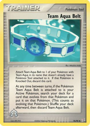 Team Aqua Belt 076 [Team Magma vs Team Aqua]