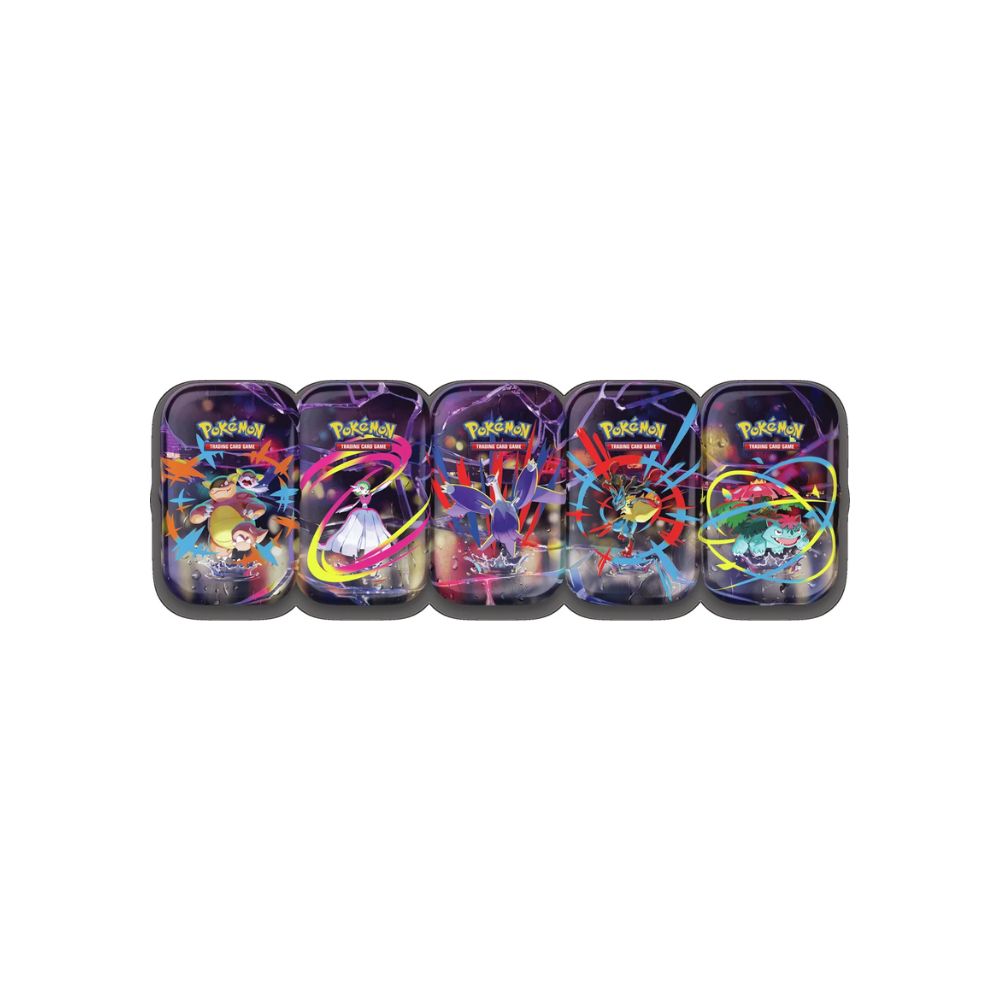 Pokemon Mega Heroes Mini Tin Display