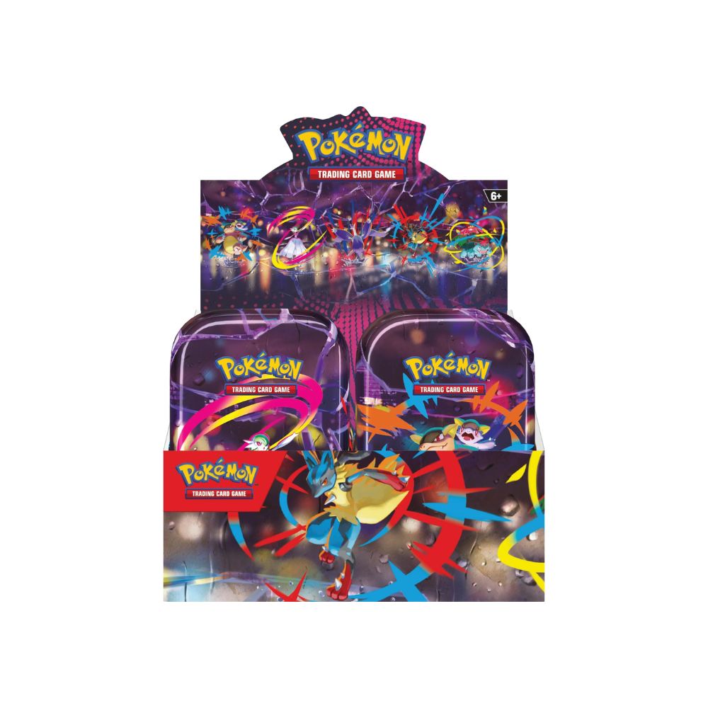 Pokemon Mega Heroes Mini Tin Display